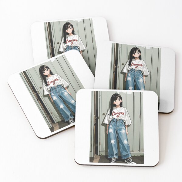 Item preview, Casual Fashion - Young woman in relaxed outfit designed and sold by AnimeShin.