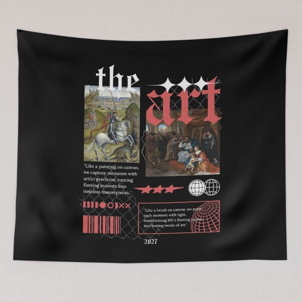 Item preview, Gothic Art Collage Vintage Poster designed and sold by Modish Me.