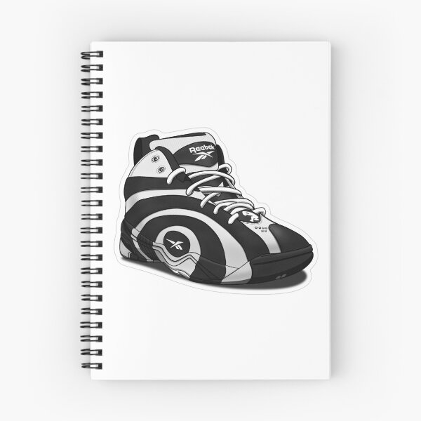 Item preview, Retro Shaq Basketball Sneaker Illustration – Minimalist Black & White Streetwear Art designed and sold by Jus3na.