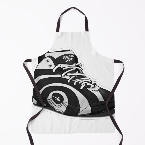 Item preview, Retro Shaq Basketball Sneaker Illustration – Minimalist Black & White Streetwear Art designed and sold by Jus3na.