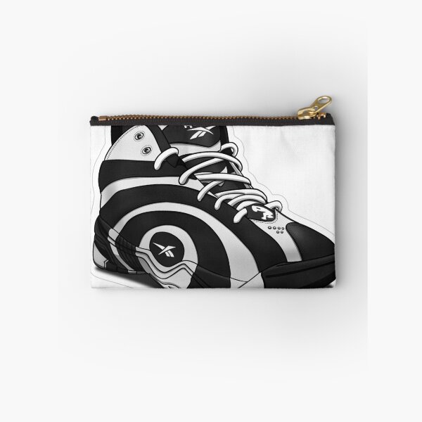 Item preview, Retro Shaq Basketball Sneaker Illustration – Minimalist Black & White Streetwear Art designed and sold by Jus3na.