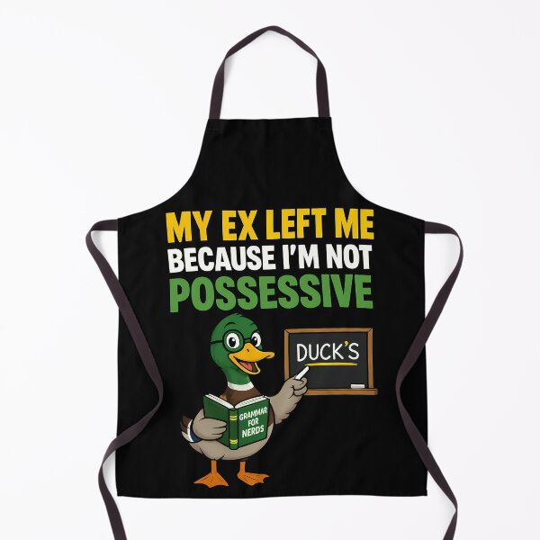 Item preview, My Ex Left Me Because Im Not Possessive Funny Duck designed and sold by TeeTimeTreasure.