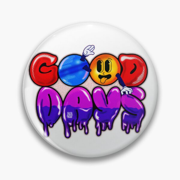 Item preview, Good Days - Retro Graffiti Drip Art Urban Streetwear Aesthetic designed and sold by Ledocover.
