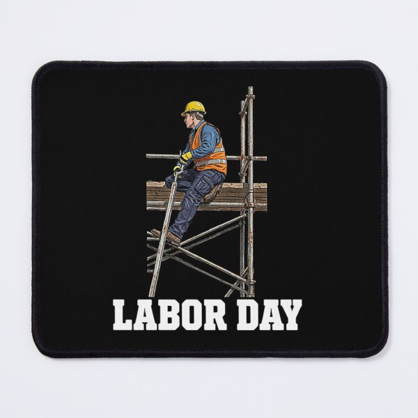 Item preview, Labor Day Construction Worker designed and sold by SaryaSmyth19.