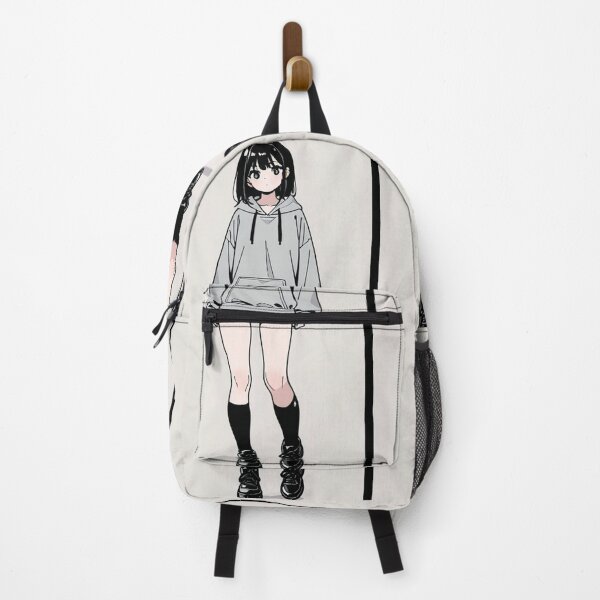 Item preview, Casual Wear - Relaxed woman in light gray outfit designed and sold by AnimeShin.