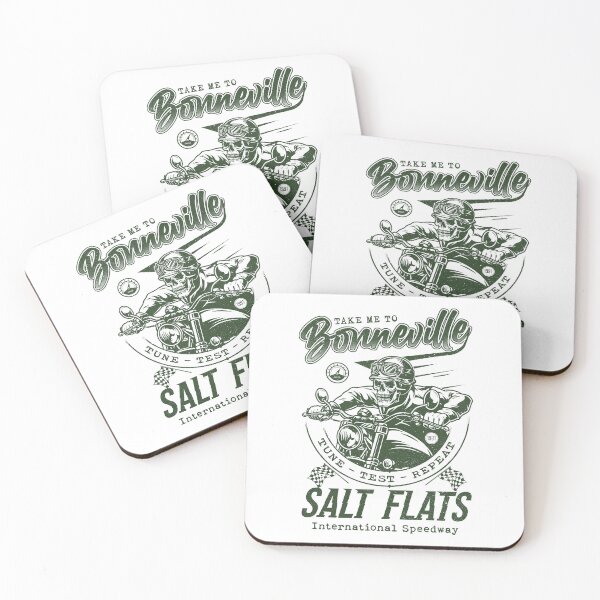 Item preview, Bonneville Salt Flats Motorcycle Racing Vintage designed and sold by JRRTs.