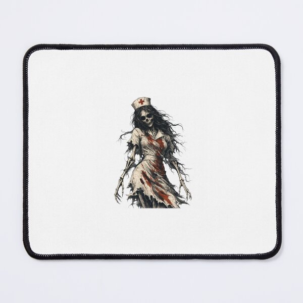 Item preview, Dark Nurse Gothic Tattoo Flash Anatomy Art designed and sold by MossAndPixel.