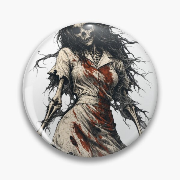 Artikelvorschau, Dark Nurse Gothic Tattoo Flash Anatomy Art entworfen und verkauft von MossAndPixel.