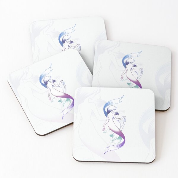 Item preview, Mermaids floating designed and sold by Juditangelo.