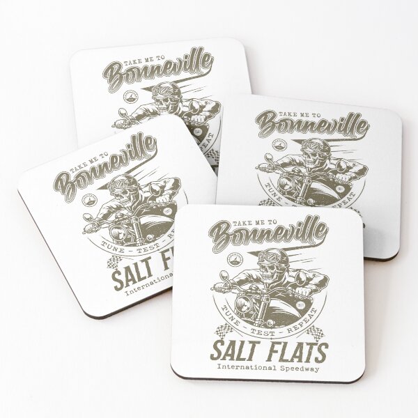 Item preview, Bonneville Salt Flats Motorcycle Racing Vintage designed and sold by JRRTs.