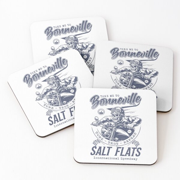 Item preview, Bonneville Salt Flats Motorcycle Racing Vintage designed and sold by JRRTs.