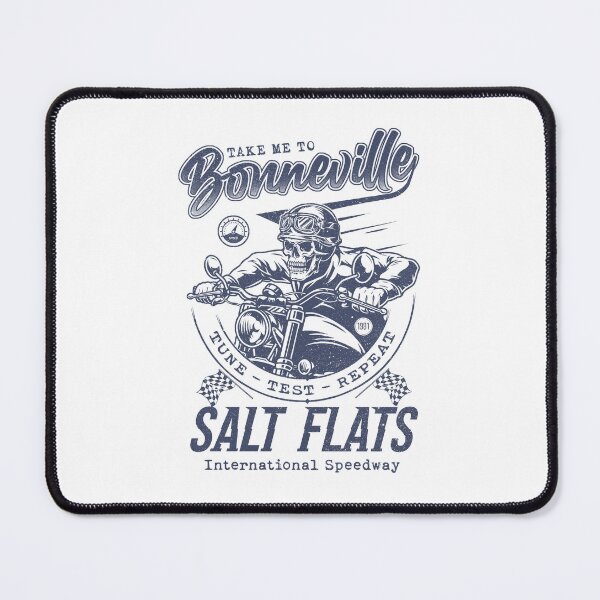 Item preview, Bonneville Salt Flats Motorcycle Racing Vintage designed and sold by JRRTs.