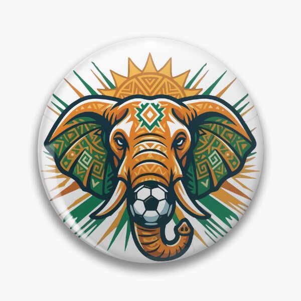 Item preview, World Cup Ivory Coast Football Elephant designed and sold by MarcV88.