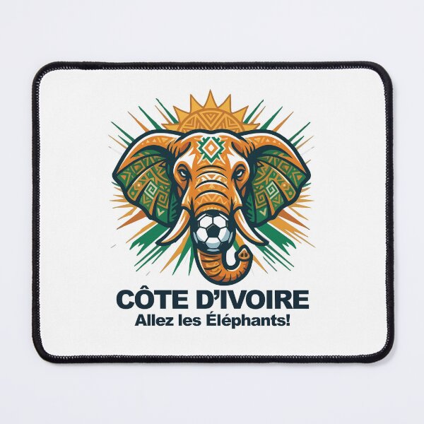 Item preview, World Cup Ivory Coast Football Elephant designed and sold by MarcV88.