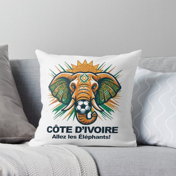 Item preview, World Cup Ivory Coast Football Elephant designed and sold by MarcV88.