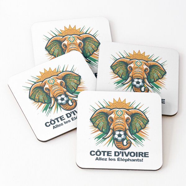 Item preview, World Cup Ivory Coast Football Elephant designed and sold by MarcV88.