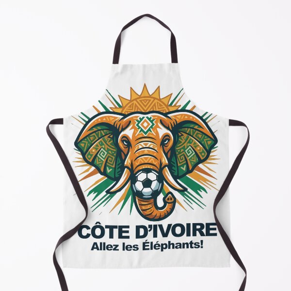 Item preview, World Cup Ivory Coast Football Elephant designed and sold by MarcV88.