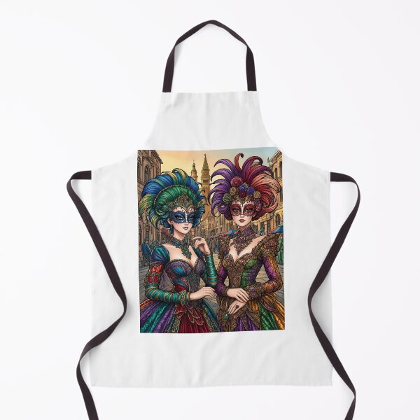 Item preview, Pretty Ladies in Elegant Attire Joining Carnival Festival designed and sold by Pim-Crystal.