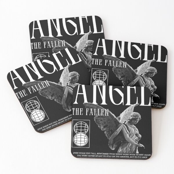 Item preview, Fallen Angel Gothic Aesthetic Poster designed and sold by Modish Me.
