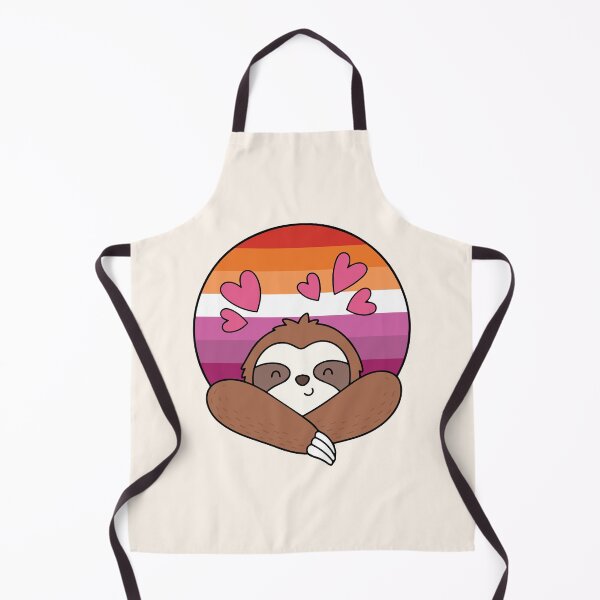Item preview, LGBTQ Sloth – Cute Lesbian Pride Design designed and sold by Cannaxes Studio.