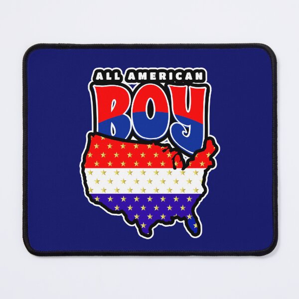 Item preview, Red White And Blue American Boy designed and sold by Sartoris Art.
