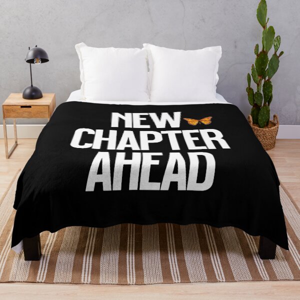 Item preview, New Chapter Ahead Butterfly Quote designed and sold by Vac1.