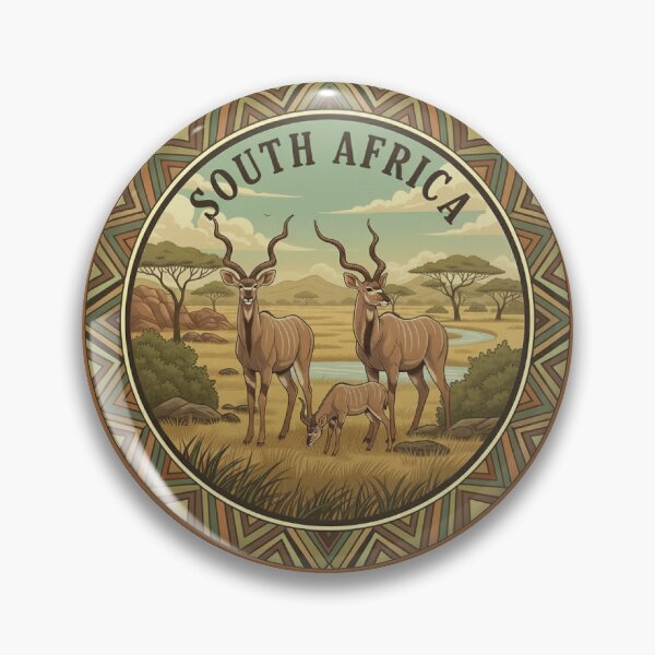 Item preview, South Africa Kudu Safari Wildlife Antelope designed and sold by d247.