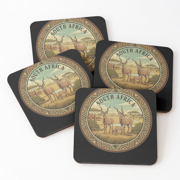 Item preview, South Africa Kudu Safari Wildlife Antelope designed and sold by d247.