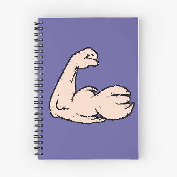 Item preview, Biceps Pixel Art Gym Motivation Fitness Glitch Retro Gift designed and sold by AstronautMerch.