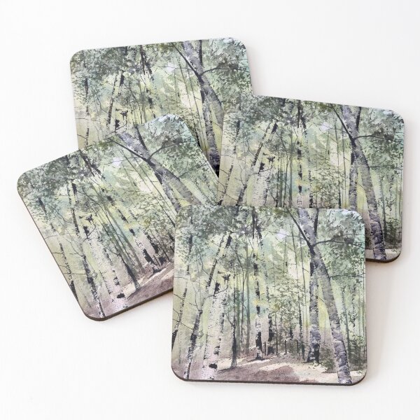 Item preview, Sunlit forest designed and sold by Kathy Fairlamb.
