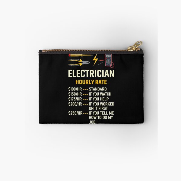 Item preview, Electrician Hourly Rate designed and sold by mybegoniatee.