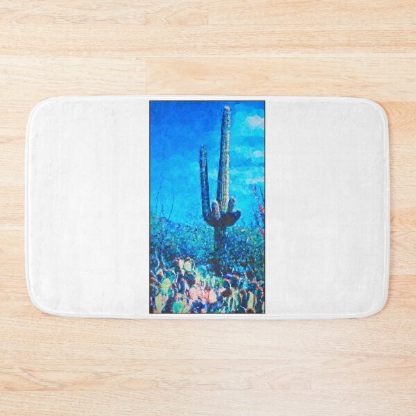 Item preview, Seguaro Cactus, Sonoran Desert, Arizona, Digital Illustration designed and sold by AMacGPhilly.