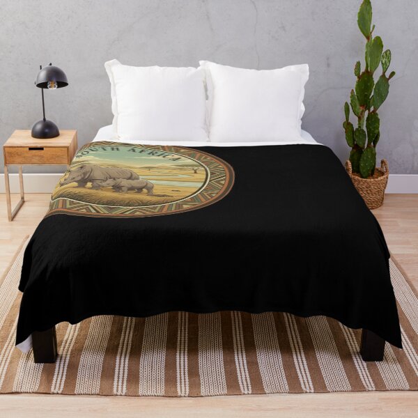 Item preview, South Africa Rhino Safari Vintage Travel Wildlife designed and sold by d247.