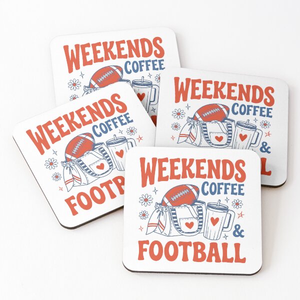 Item preview, Weekends Coffee And Football - Sports Mom Coffee Lover Gift designed and sold by gunaone-design.