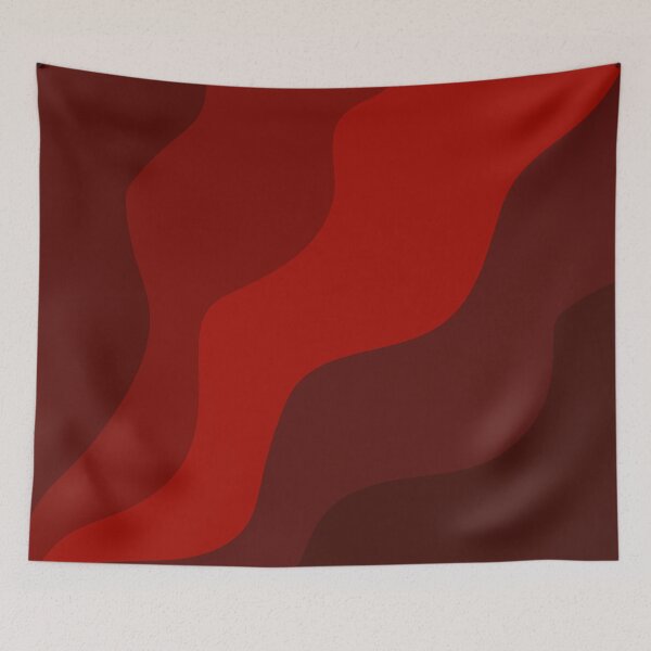 Item preview, Blood Wave Dark Aesthetic – Red Ocean Horror Design designed and sold by GoGal-D.