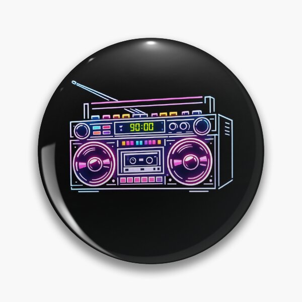 Artikelvorschau, Boombox Retro entworfen und verkauft von FuzzyMood-_-.