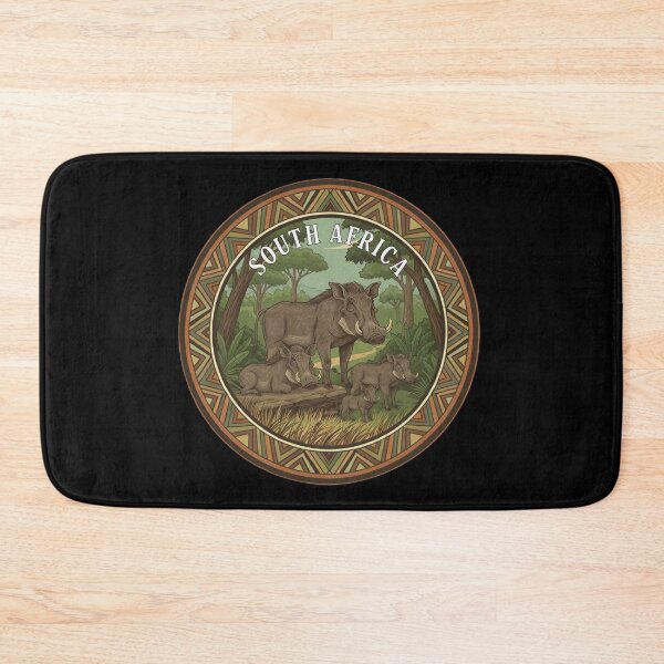 Item preview, South Africa Warthog Family Safari Wildlife designed and sold by d247.