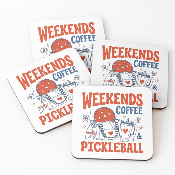 Item preview, Weekends Coffee And Pickleball - Sports Mom Coffee Lover Gift designed and sold by gunaone-design.