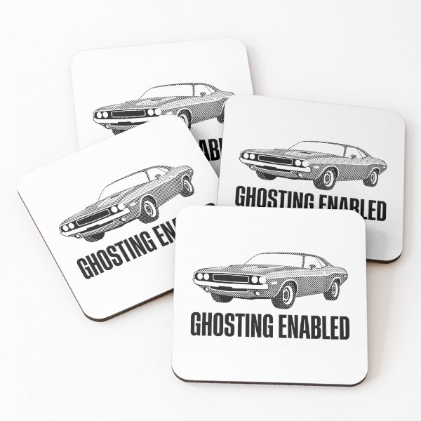 Item preview, Ghosting Enabled – Sim Racing Humor designed and sold by GarageGraphics.