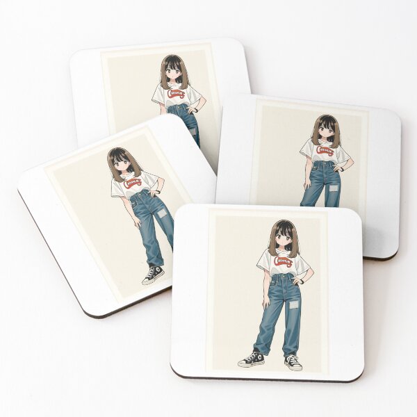 Item preview, Casual Wear - Woman in streetwear relaxed outfit Coorage designed and sold by AnimeShin.