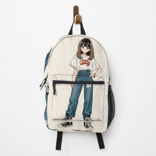 Item preview, Casual Wear - Woman in streetwear relaxed outfit Coorage designed and sold by AnimeShin.