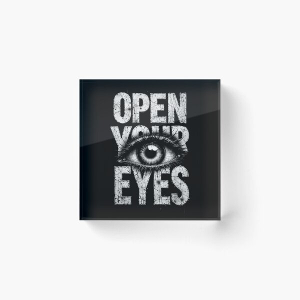 Item preview, Open Your Eyes – See Beyond the Surface designed and sold by SharpAura25.