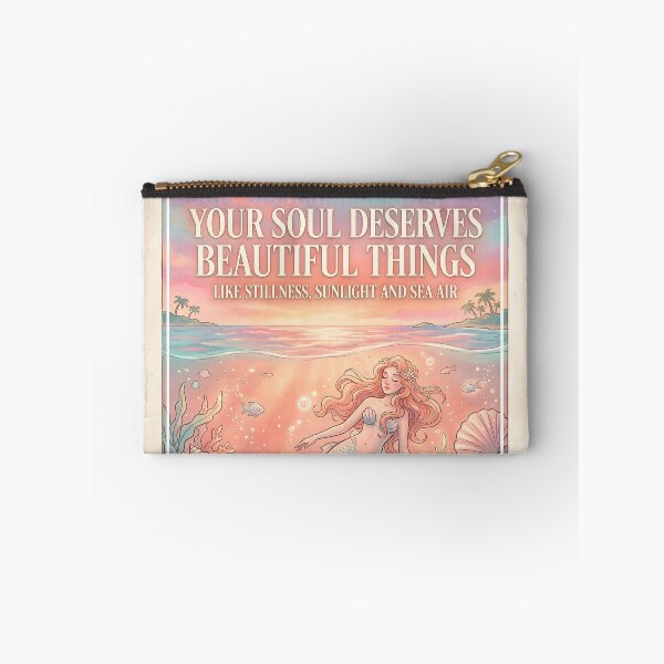 Item preview, Your Soul Deserves Beautiful Things – Ocean Therapy Poster Design designed and sold by Sea Gem.