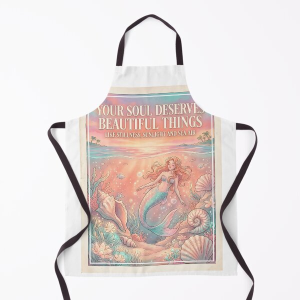 Item preview, Your Soul Deserves Beautiful Things – Ocean Therapy Poster Design designed and sold by Sea Gem.