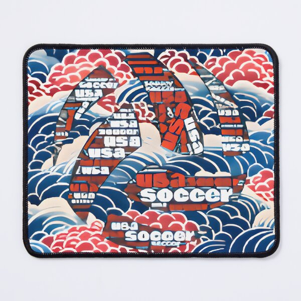 Item preview, Lettered soccer ball 2026 embedded in USA national colors designed and sold by ParadoxParadox.