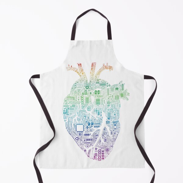 Item preview, Techno Heart: Rainbow Fade designed and sold by LyonDesignSweden.