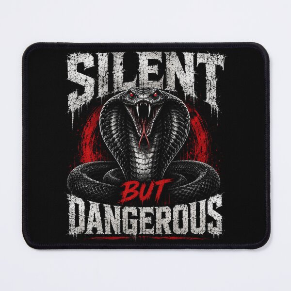 Item preview, Silent But Dangerous Cobra Design designed and sold by IronDiscipline90.