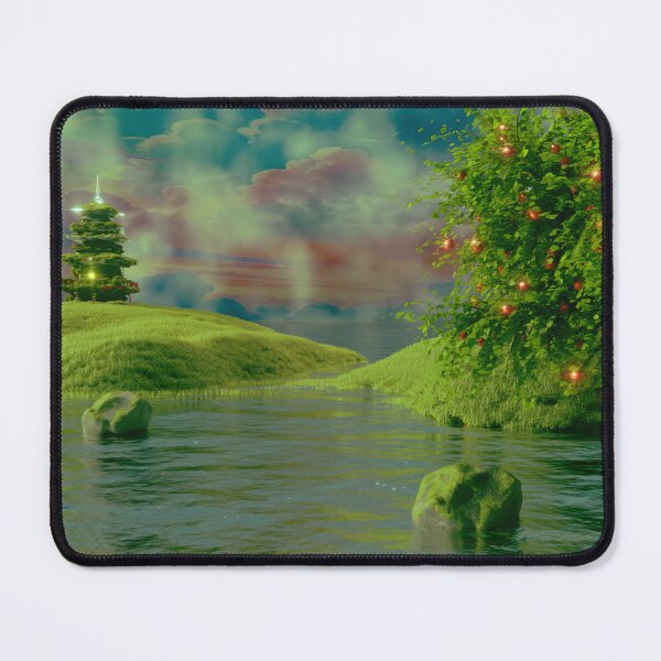 Item preview, Series The Glow of the Pagoda. Part 1 A Summer Morning from Childhood designed and sold by MaxDreamsArt.