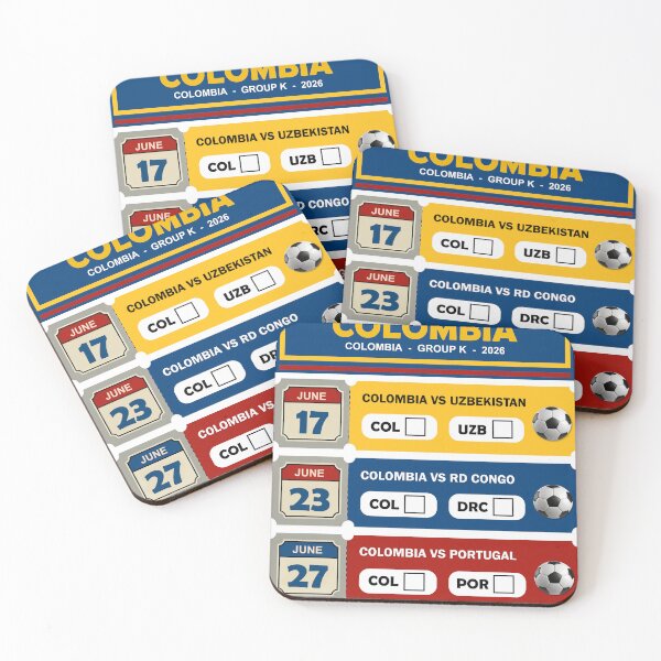 Item preview, Colombia Soccer Fan Shirt 2026 World Cup Tourney Tracker Matchday Tee designed and sold by TourneyTracker.