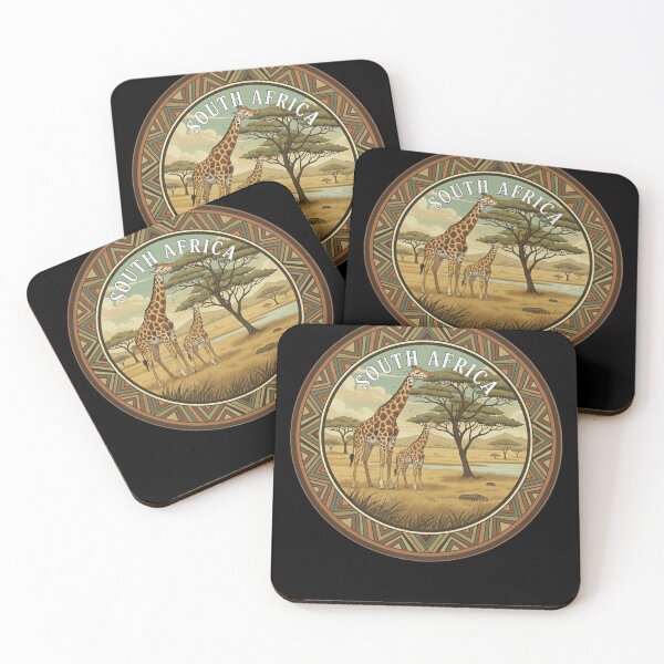 Item preview, South Africa Giraffe Safari Wildlife Travel designed and sold by d247.